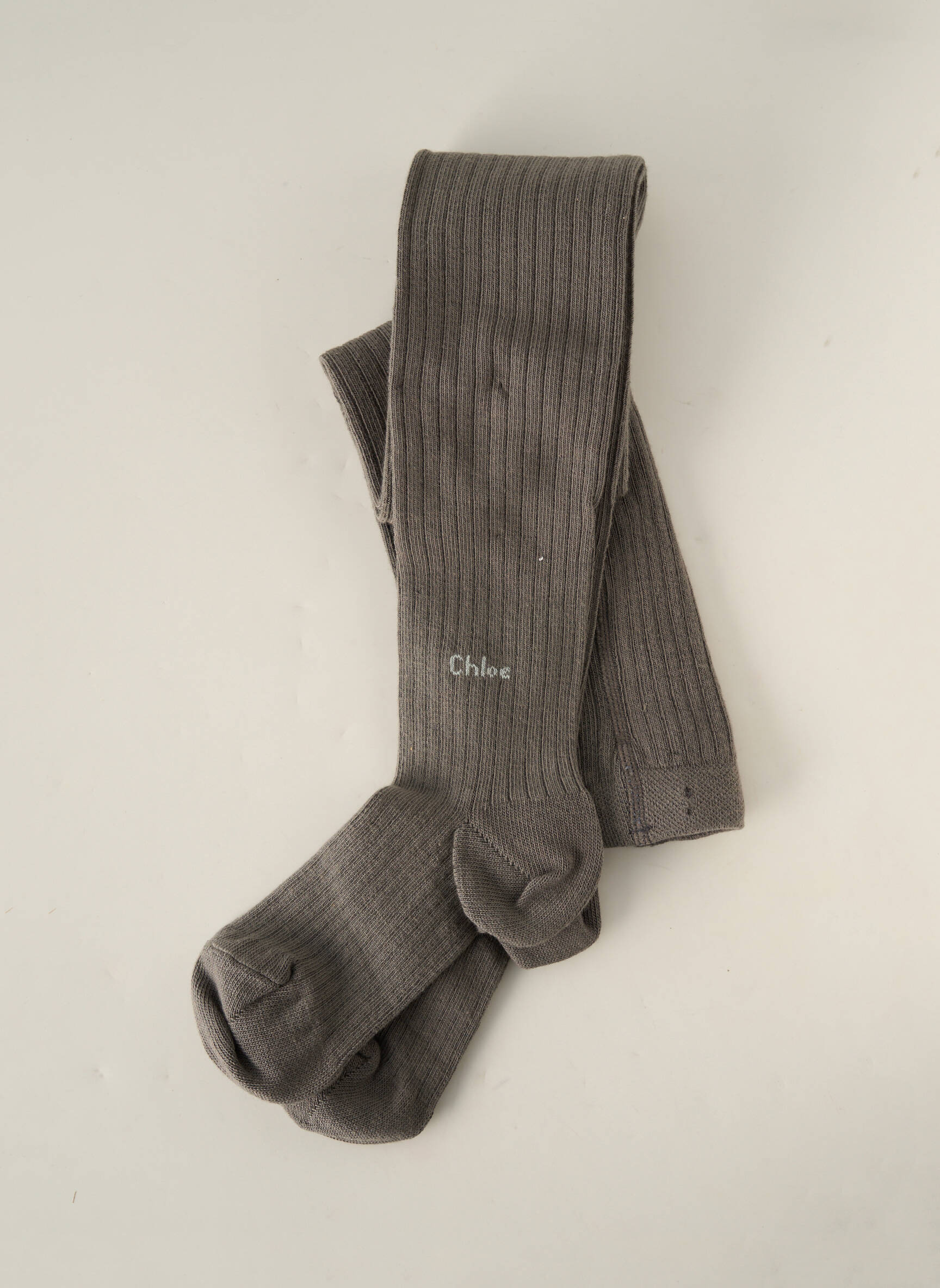 Chloe Collant Fille couleur gris