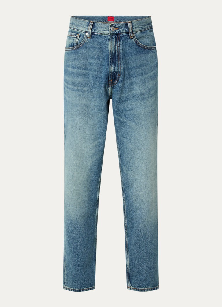 Pantaloni cowboy HUGO BOSS 838, croială dreaptă, spălare medie