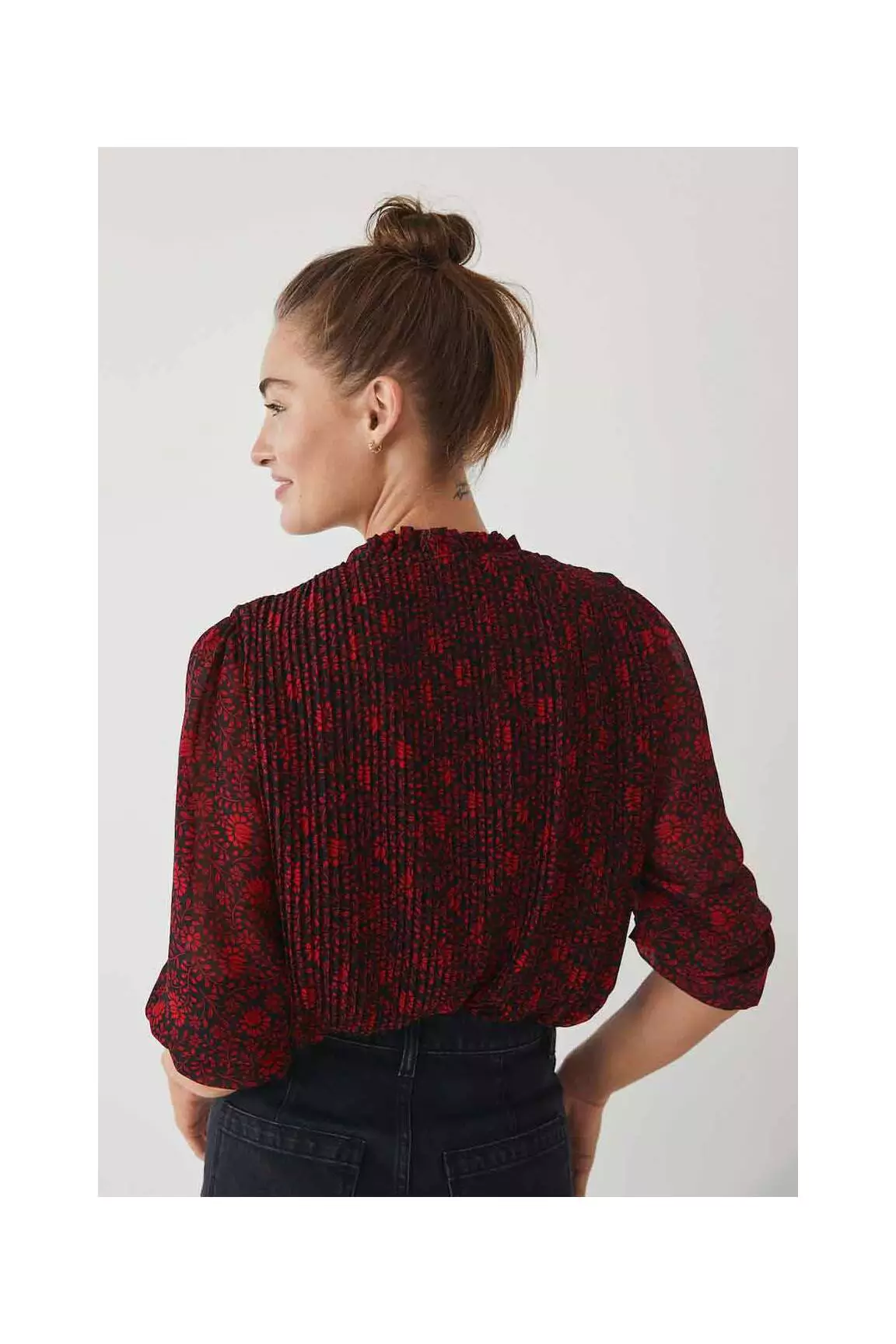 Mango Blouses Femme couleur rouge