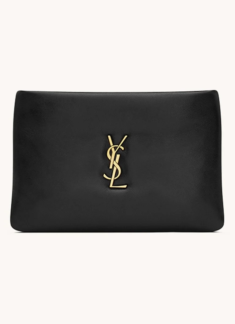 Saint Laurent Calypso Mini sajūga soma no jēra ādas