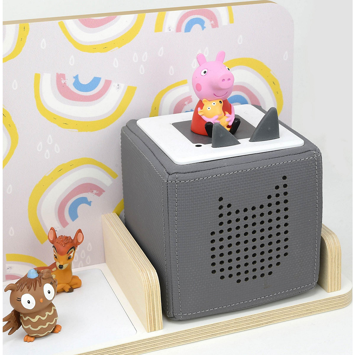 Regal für Musikbox Rainbow, klein - geeignet für Toniebox