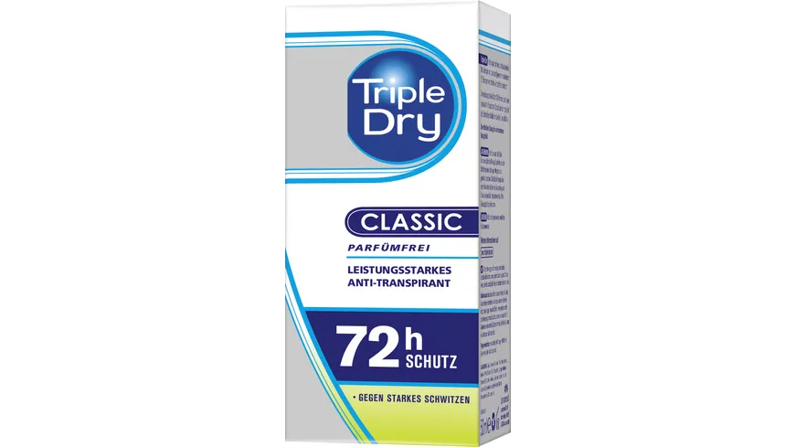 Triple Dry Deo Roll On Classic 50 ml