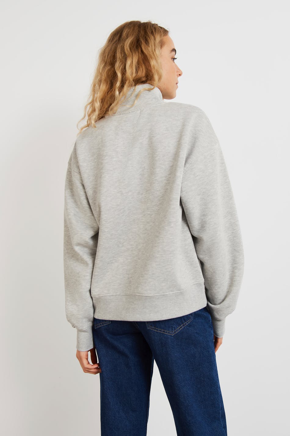 Mindy zip sweater
