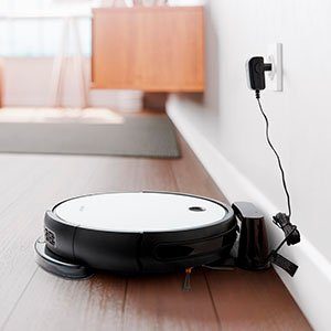 Medion® Nass-Trocken-Saugroboter S12 SW MD 20041, App + Alexa Steuerung, Betriebszeit bis zu 110 Min.