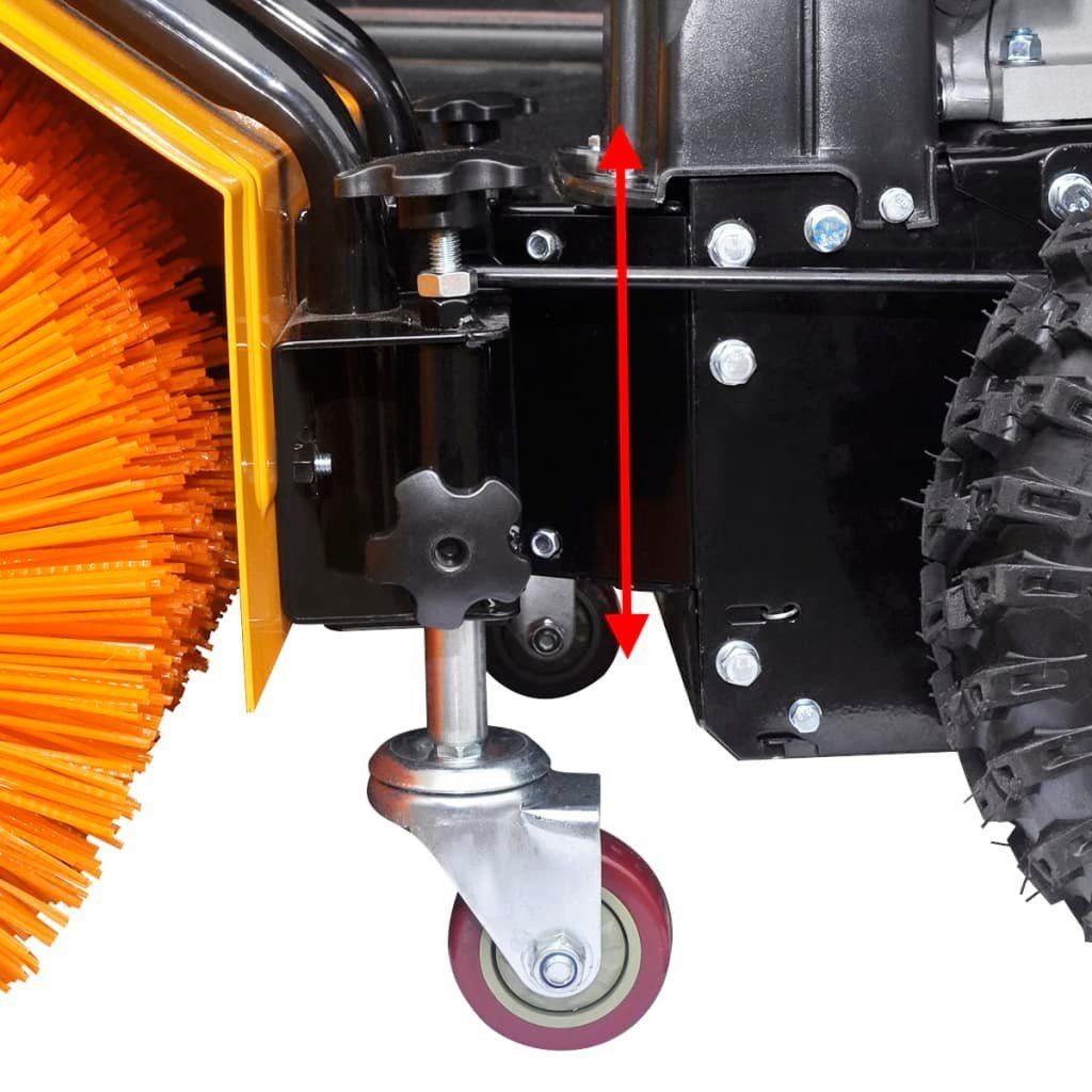 DOTMALL Kehrmaschine + Schneekehrmaschine Kombigerät Set, 60 cm Arbeitsbreite