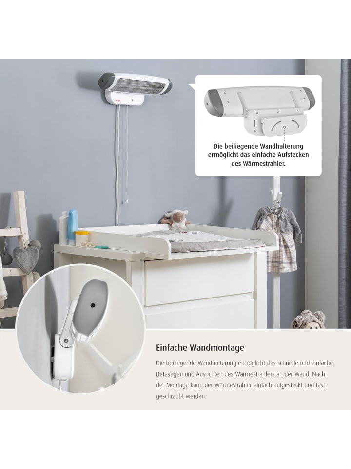 Reer 2in1 FeelWell Wickeltisch-Wärmestrahler in Weiß ab 0 Monate günstig kaufen onesize