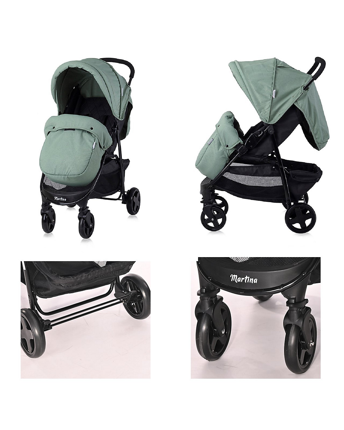 Kinderwagen Martina, Fußabdeckung Buggys