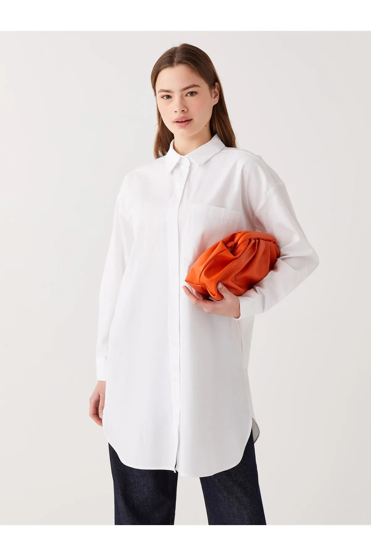 LC Waikiki  Tunika - Weiß - Oversized