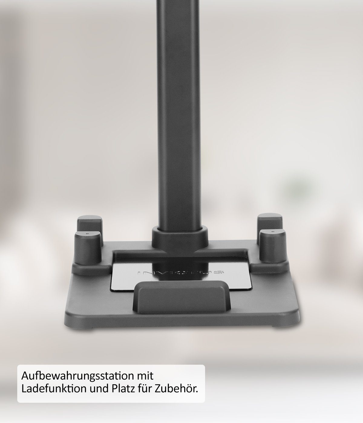 Genius Akku-Bodenstaubsauger Genius INVICTUS X7 FACELIFT Aufbewahrungsstation mit Ladefunktion