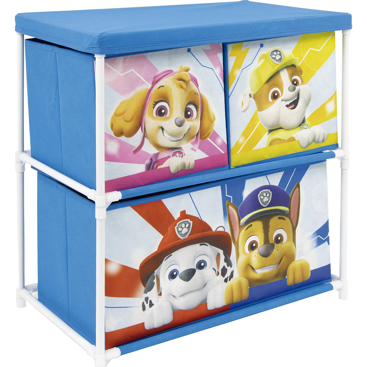 Aufbewahrungsregal Paw Patrol, 3 Schubladen, 53x30x60 cm