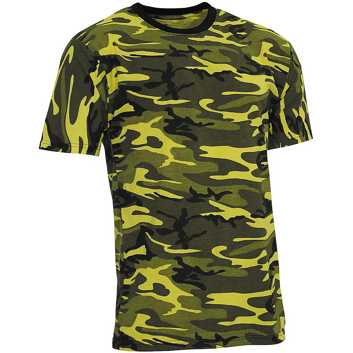 Tarn T-Shirt gelb-camo