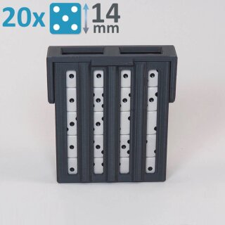 Dice Pro Keeper - 14mm (Eisengrau)