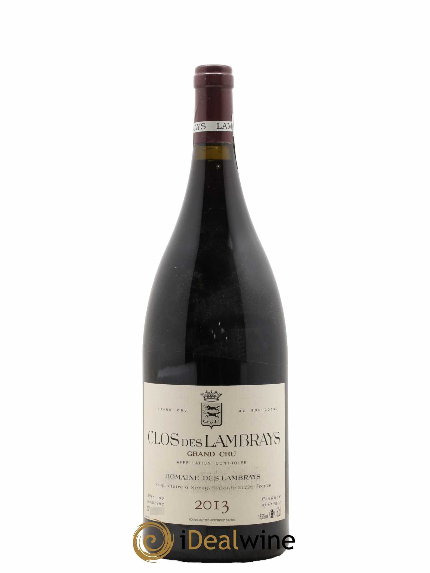 Clos des Lambrays Grand Cru Domaine des Lambrays  2013 - Lot de 1 Magnum