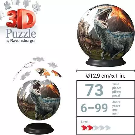 3D Puzzle Ball Jurassic World