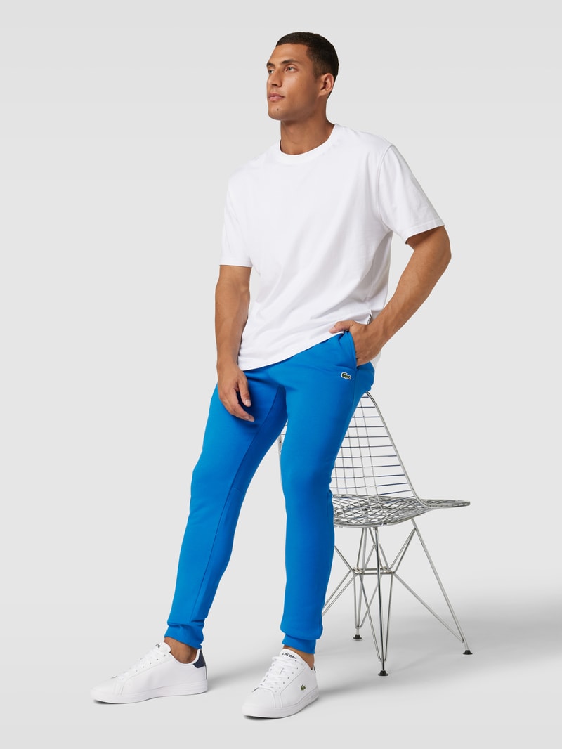 Sweatpants mit Logo-Patch Modell 'TRACKSUIT TROUSERS' in royalblau