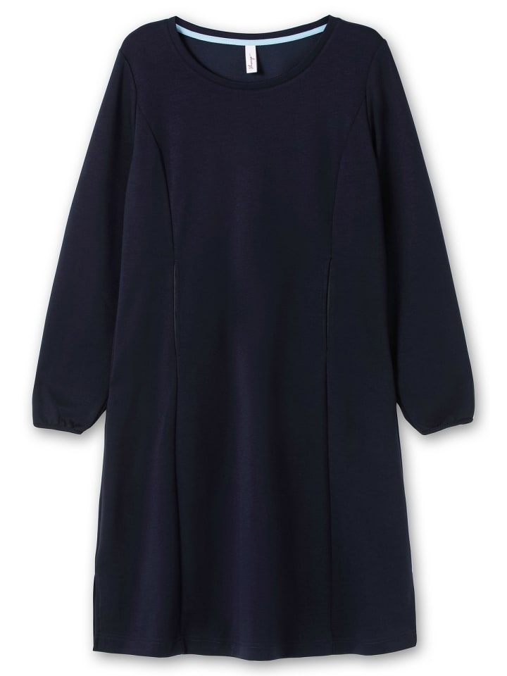 sheego Shirtkleid in tiefblau günstig kaufen