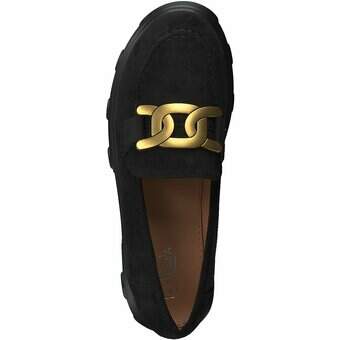 La Strada Chunky Loafer in schwarz