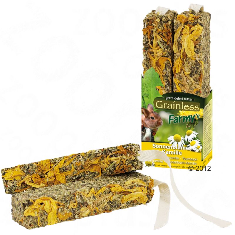 Kleintier- und Nagersnacks zu Discountpreisen % bei bitiba.de: JR Farm Farmy's Grainless Mixed Pack