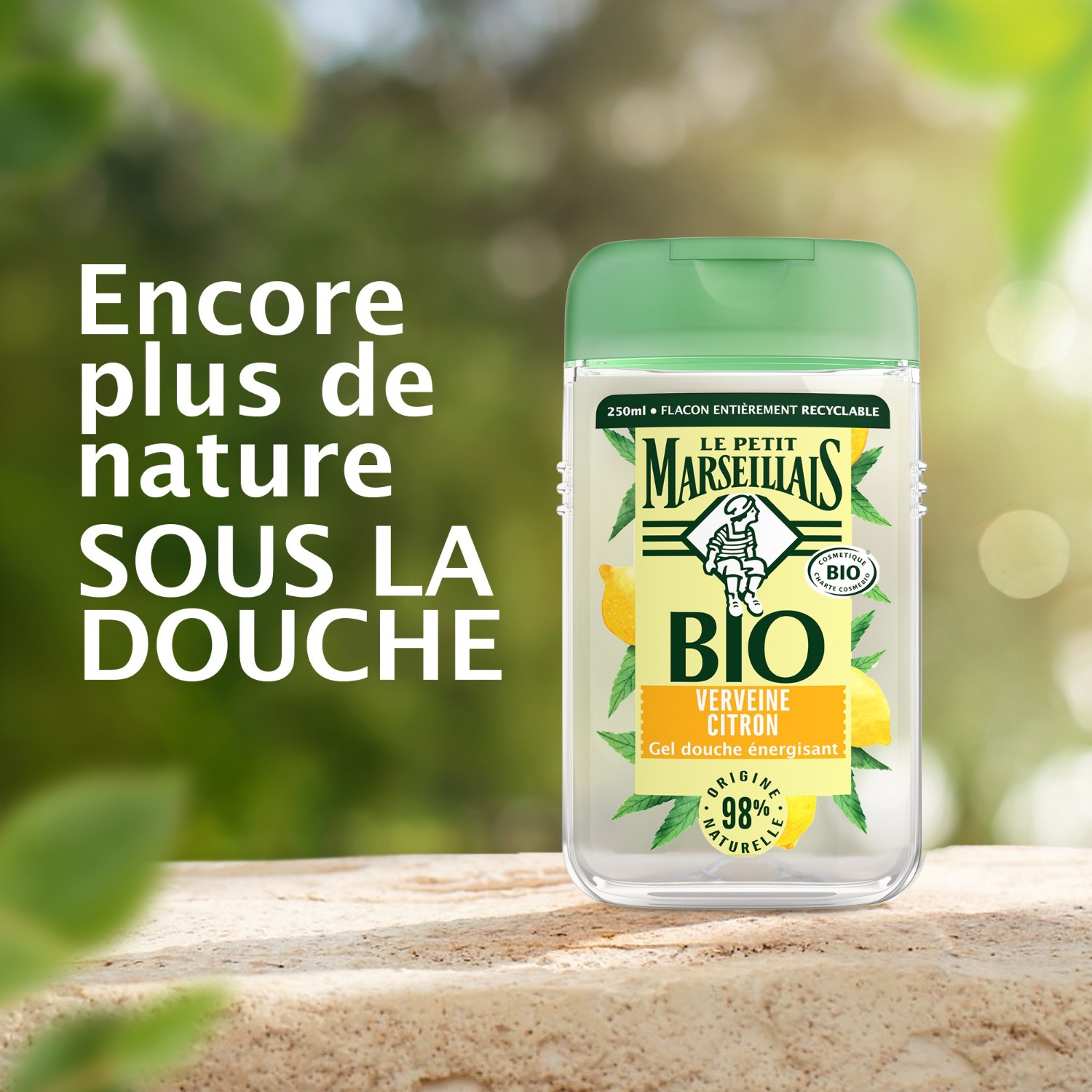 Le Petit Marseillais Gel Doccia Energizzante Biologico[[,]] a pH neutro[[,]] Verbena Limonata[[,]]