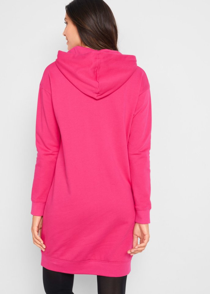 Sweatkleid mit Kapuze