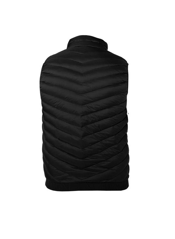 ARMANI EXCHANGE, Daunenweste, Mikrofaser, schwarz