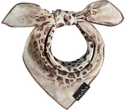 FRAAS Nickituch mit Animal-Print aus reiner Seide