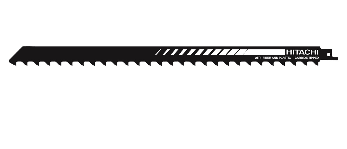 HiKOKI Zubehör 752038 RS80 Spezial-Säbelsägeblatt 400,0/378,5 x 22,0 x 1,5 mm, 2 Stück