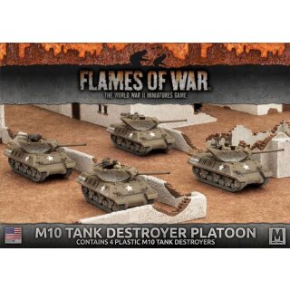M10 3-Inch Tank Destroyer Platoon (plastic)