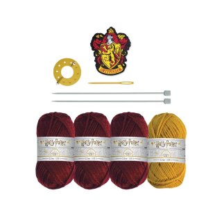 Harry Potter Strick-Set Beanie Gryffindor