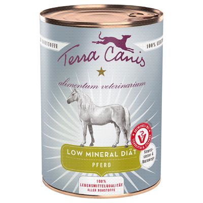 Terra Canis Alimentum Veterinarium Low Mineral Diät 6 x 400 g