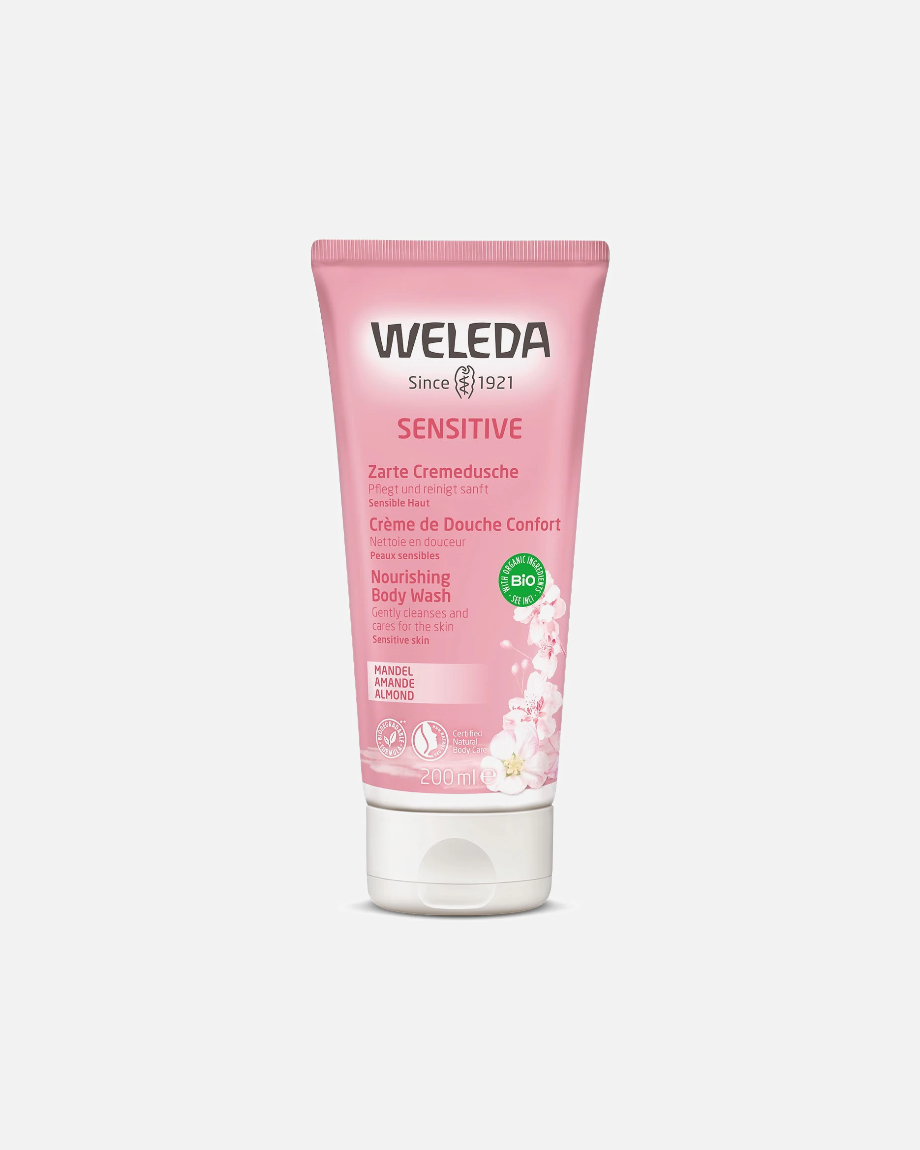 Weleda krema za tuširanje s mirisom badema