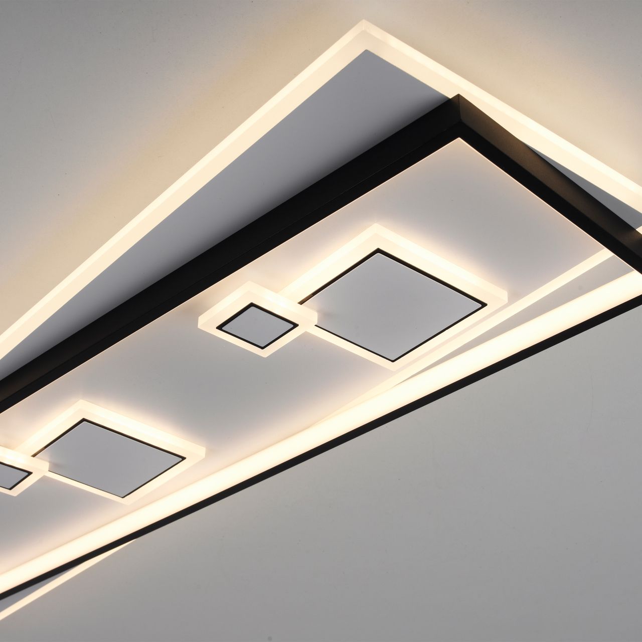 Paul Neuhaus LED Deckenleuchte MAILAK, 1x LED-Board/24Watt   1x LED-Board/12Watt, Weiss