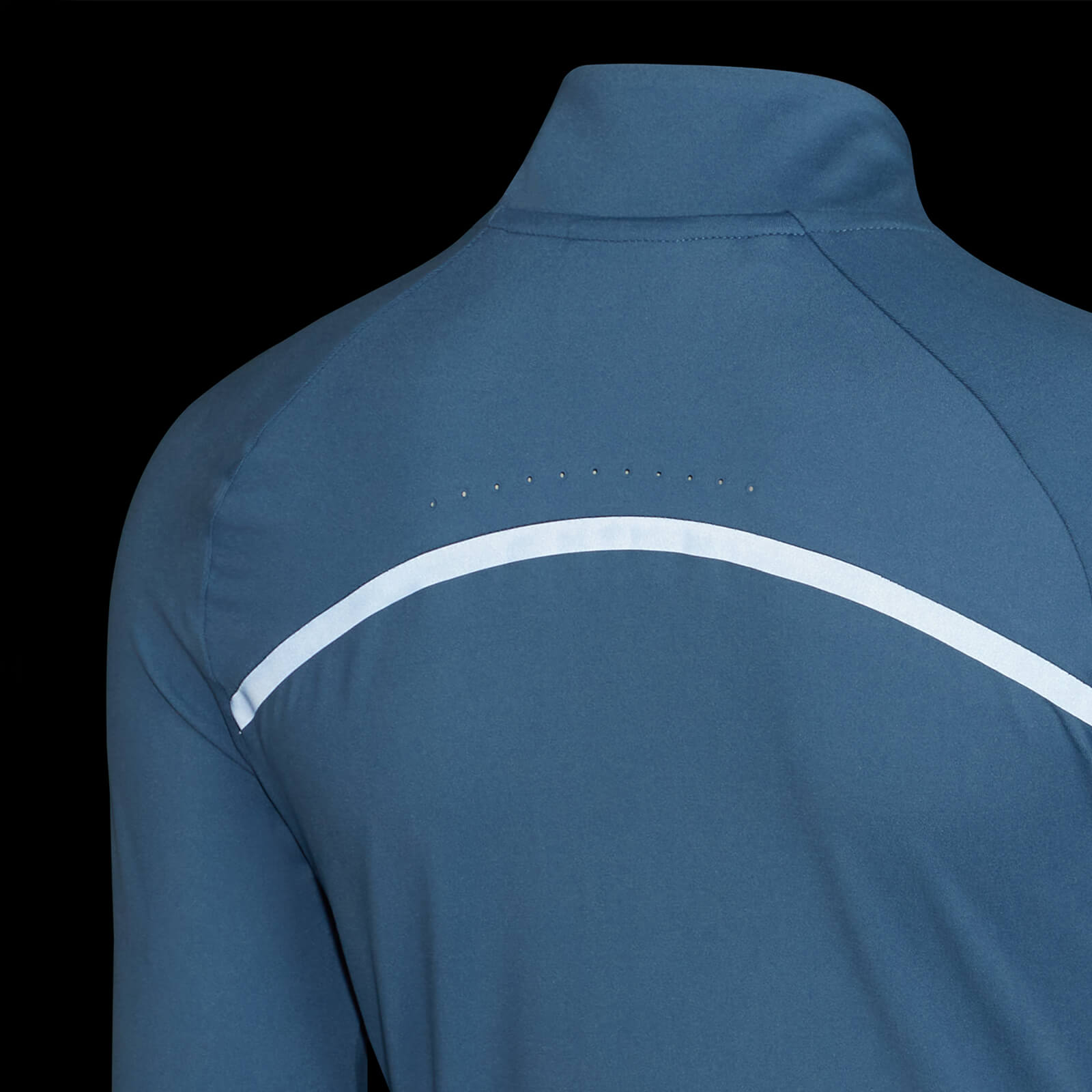 Haut à fermeture éclair ¼ MP Velocity Ultra pour femmes – Bleu gris