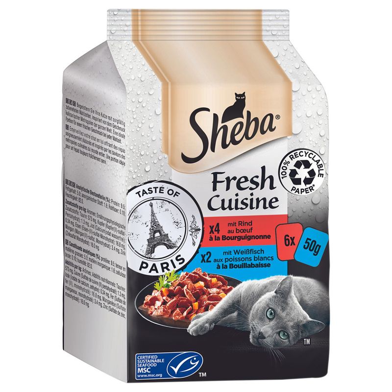 Sheba Fresh Cuisine Taste of Paris Rind & Weißfisch