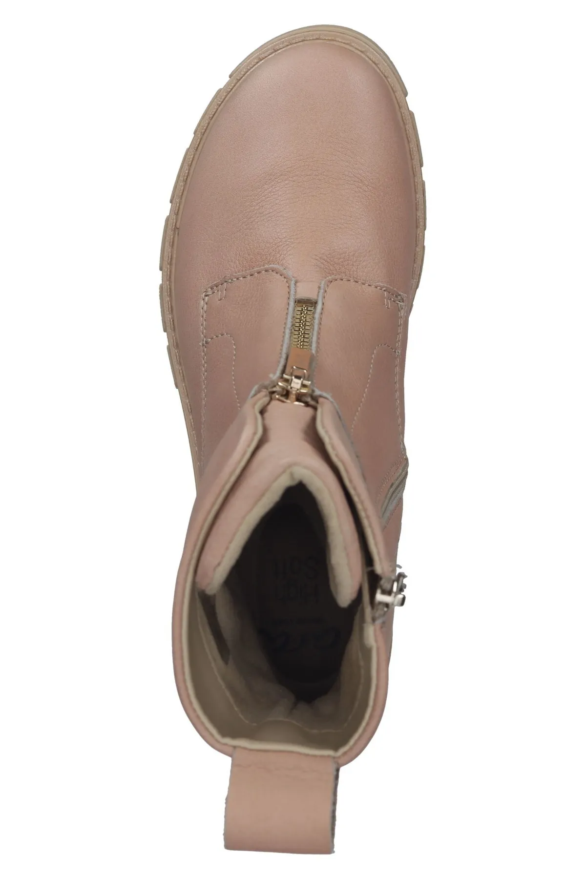 ARA  Stiefelette - Beige - Blockabsatz