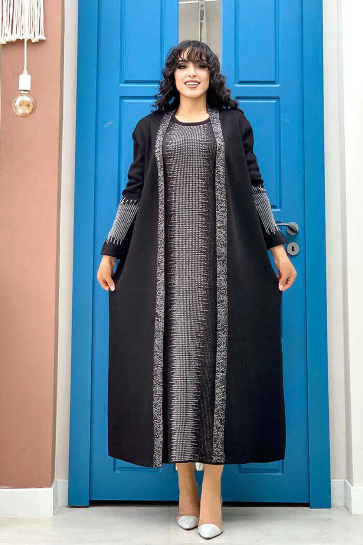 Bym Fashion  22223 Strickwaren-Set Schwarz