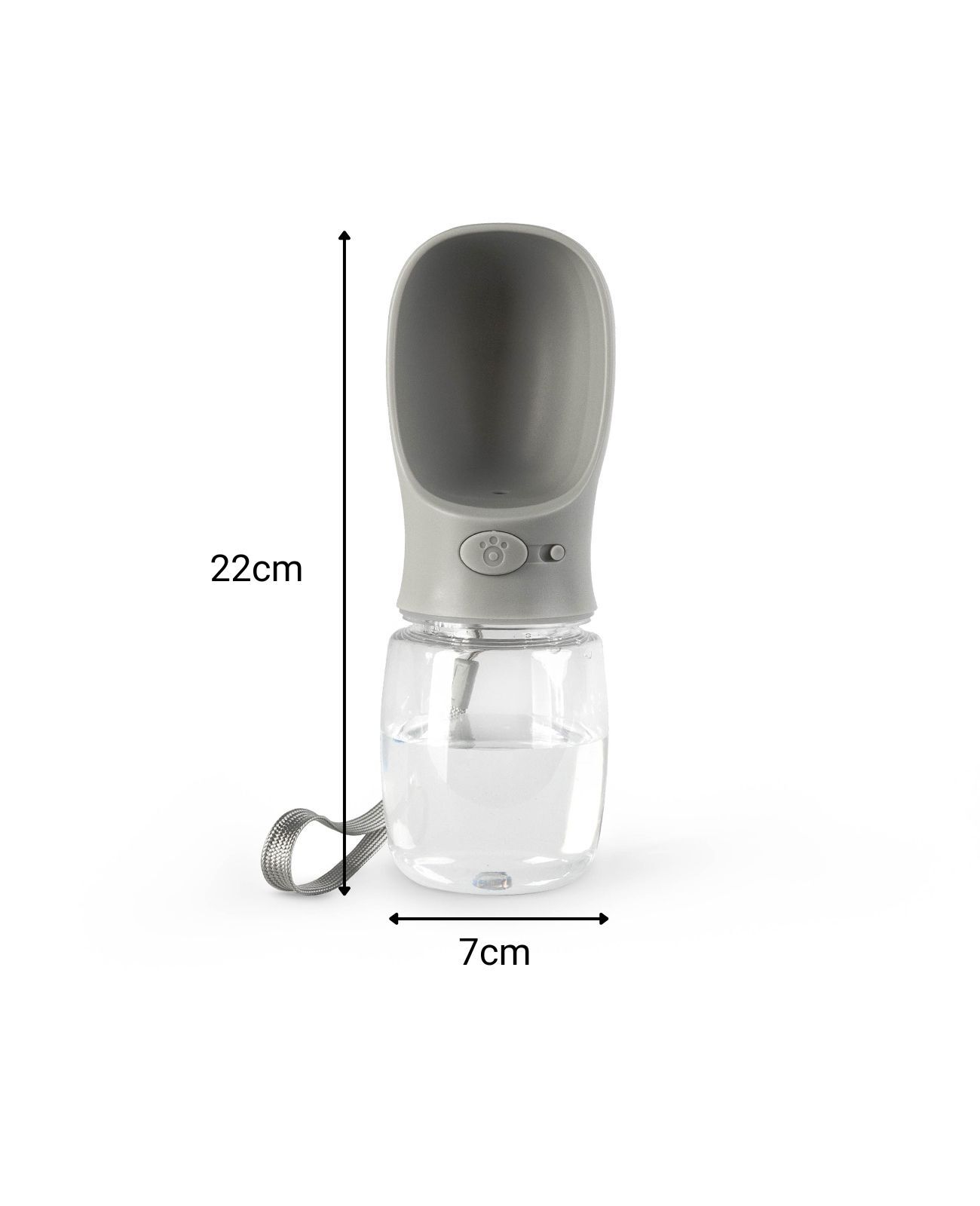 Lionto Trinkflaschen Lionto Hundetrinkflasche für Unterwegs