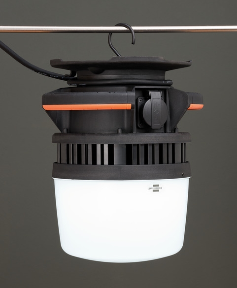 Brennenstuhl ProfessionalLINE 9171400901 ORUM 12050 M Mobiele 360° LED-straler IP54, 12600lm, 97W, 5m H07RN-F 3G1,5