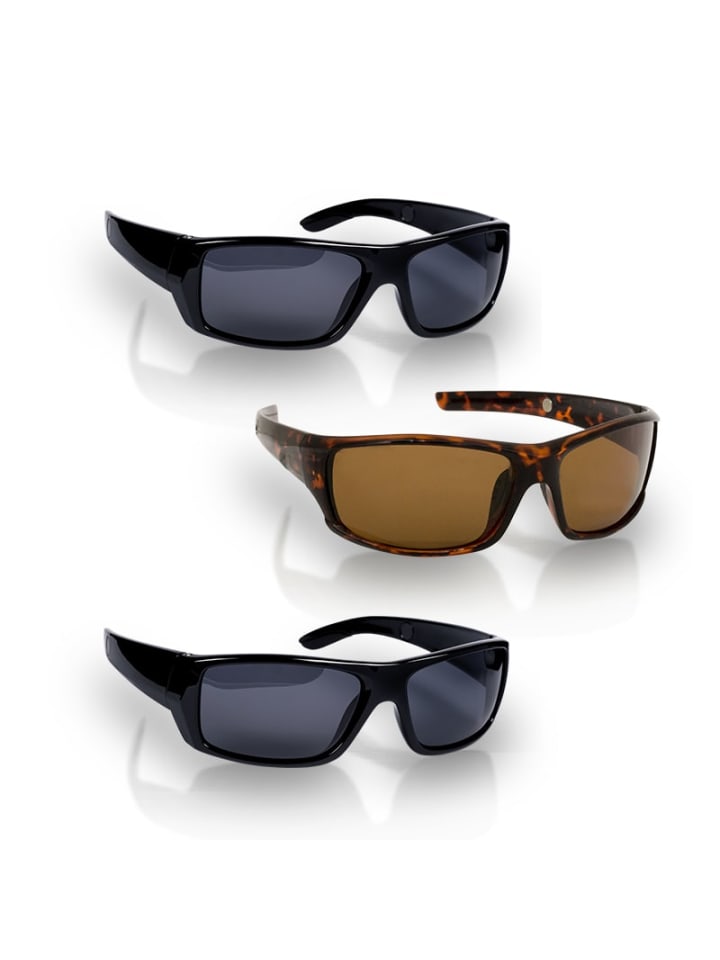 MediaShop Sonnenbrille HD Polar View Set in Ohne Farben günstig kaufen onesize