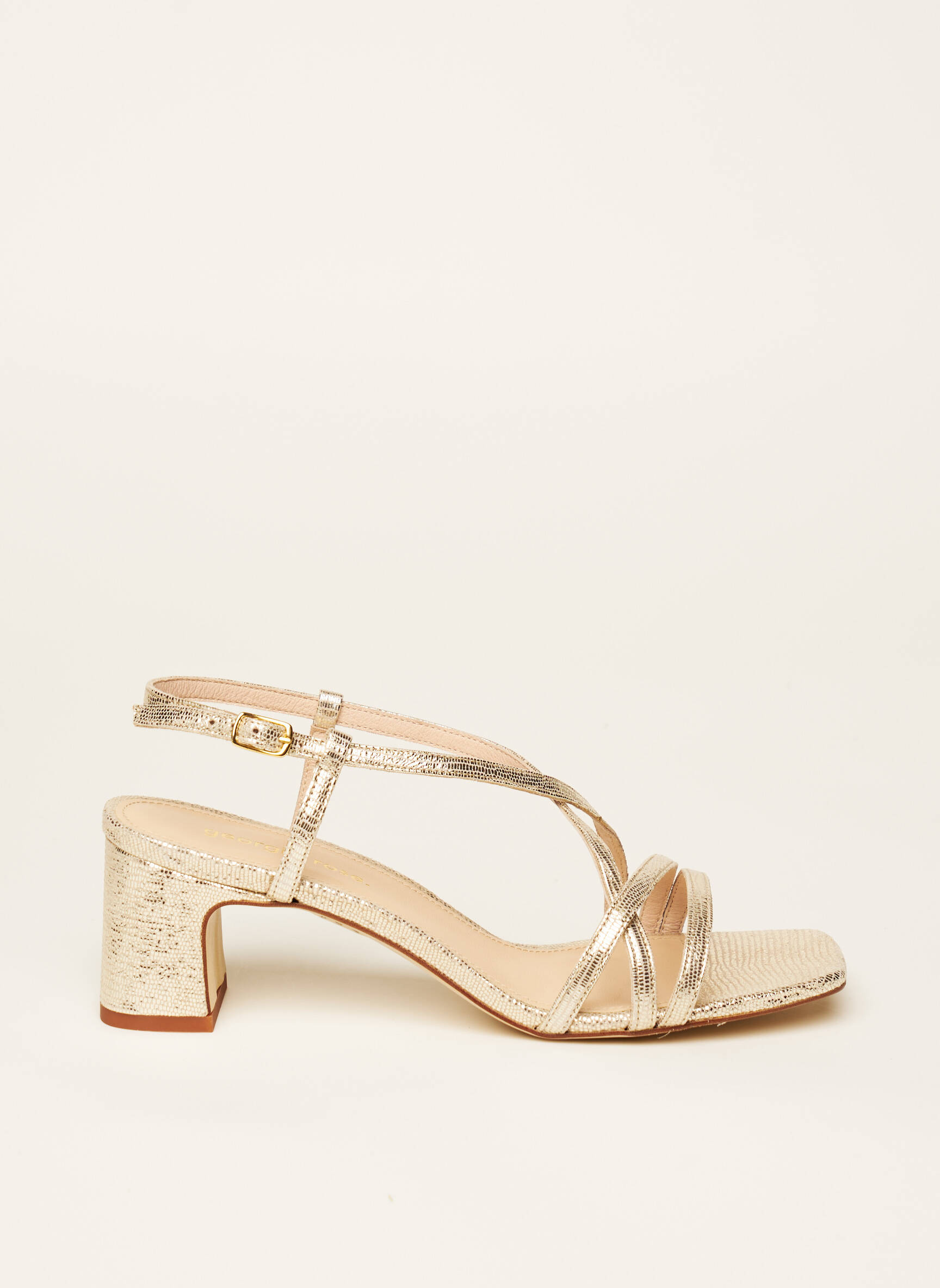 Georgia Rose Sandales Nu Pieds Femme couleur jaune