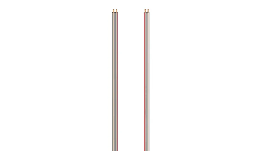Hama Lautsprecherkabel, 2x 1,5 mm², 10 m, Transparent