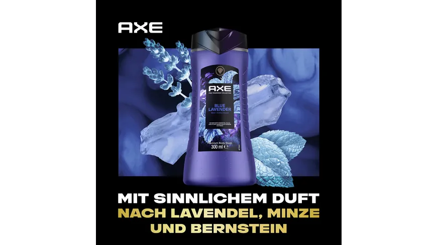AXE Duschgel 3in1 Blue Lavender 300 ml