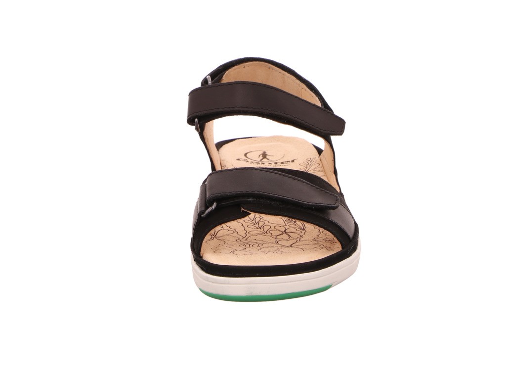 GANTER Komfort Sandalen schwarz