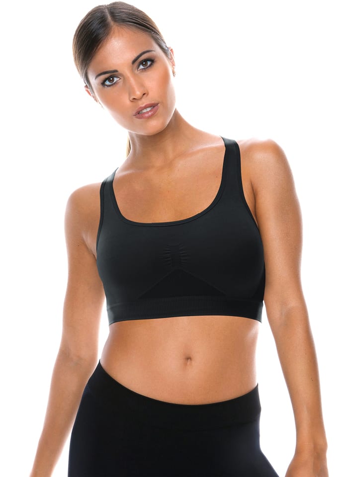 Controlbody Sport-BH in Schwarz günstig kaufen