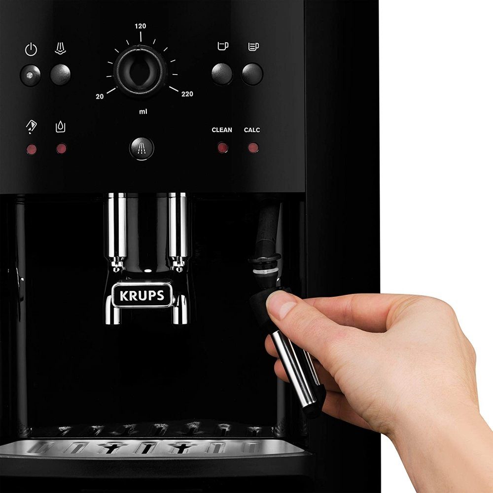 Krups Kaffeevollautomat EA 8110 Arabica Quattro Force - Kaffee-Vollautomat - schwarz