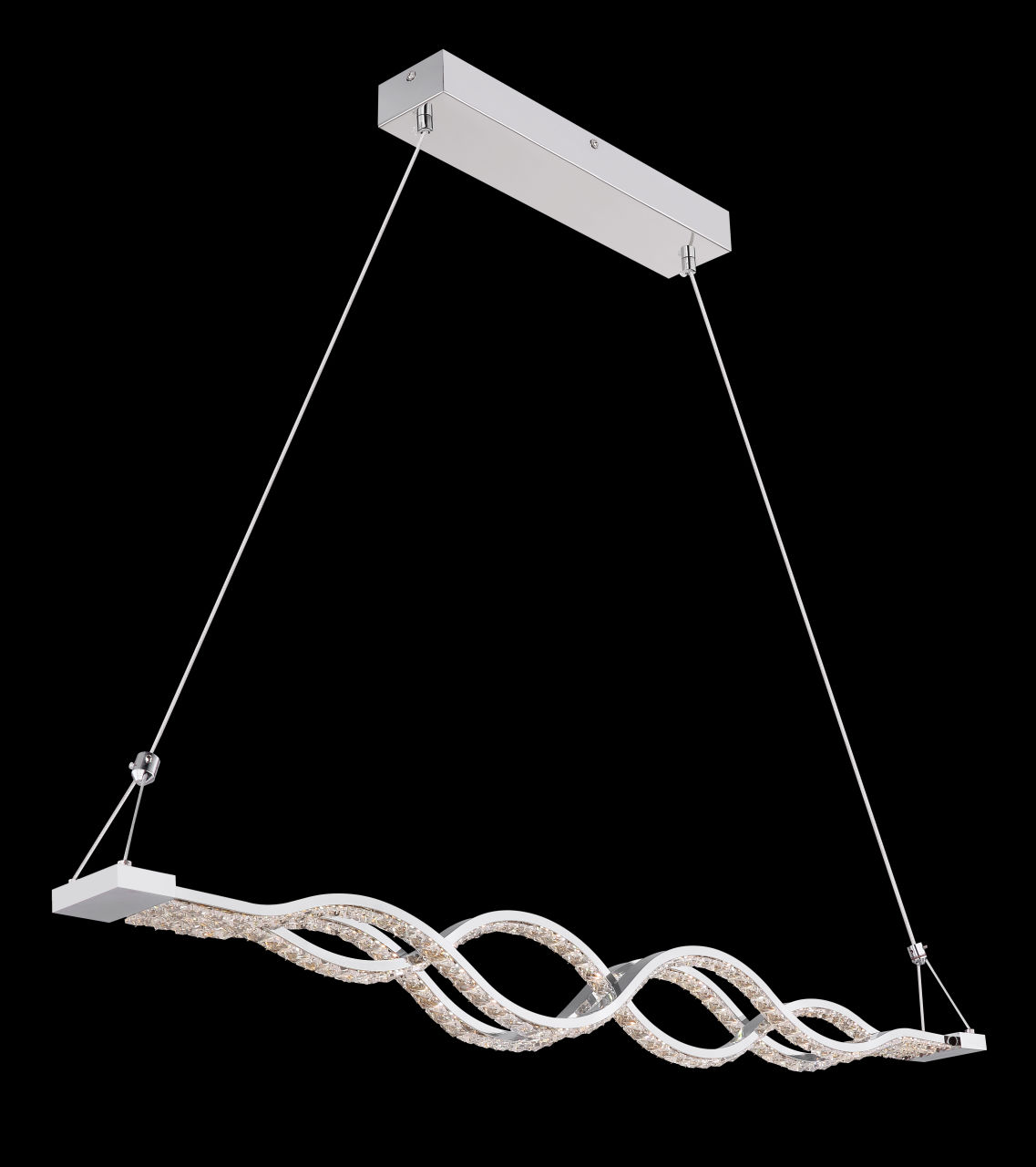 Globo Lighting - PILLA - Hängeleuchte Metall verchromt, LED