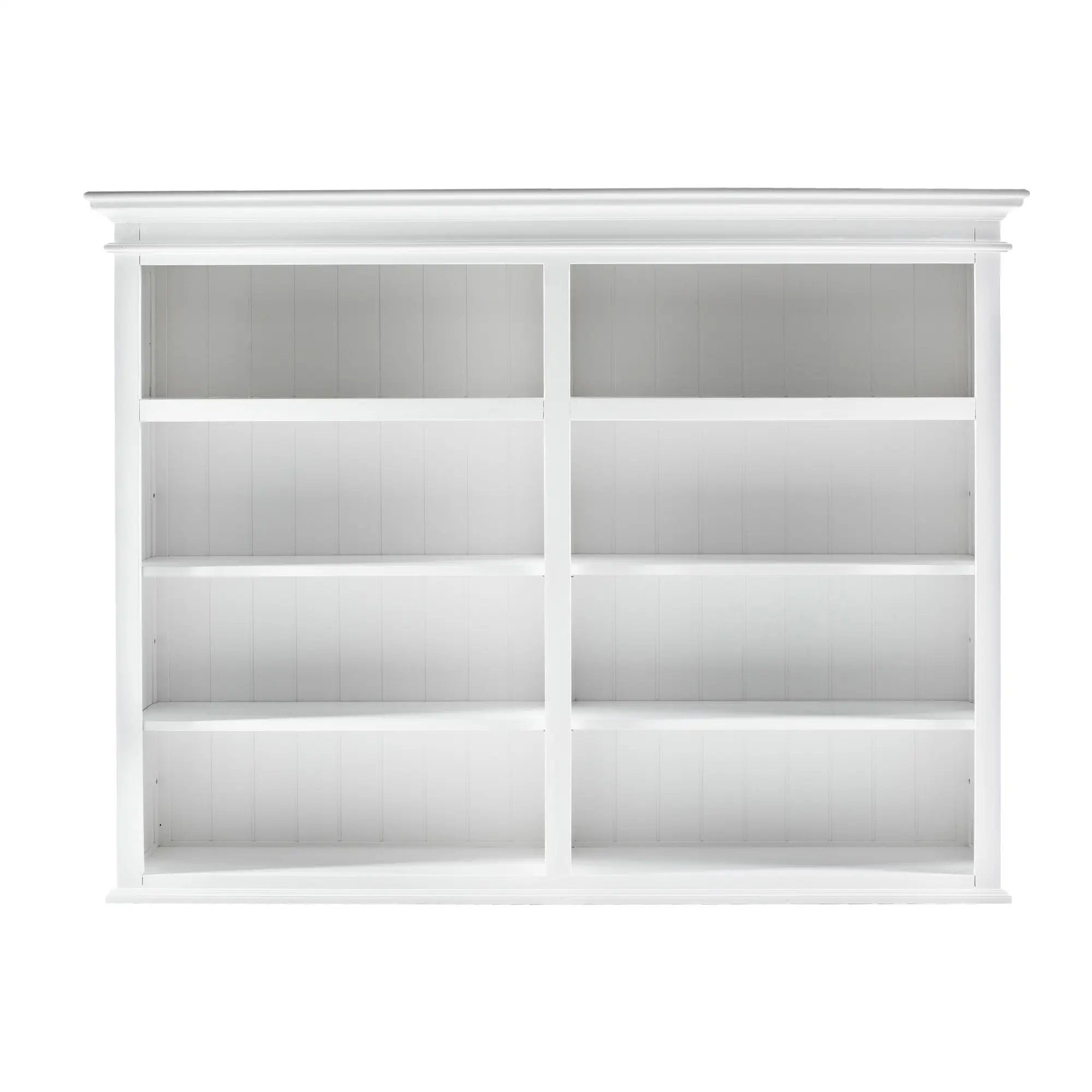 Novasolo Küchenbuffet Halifax Bücherregal 5 Türen und 3 Schubladen