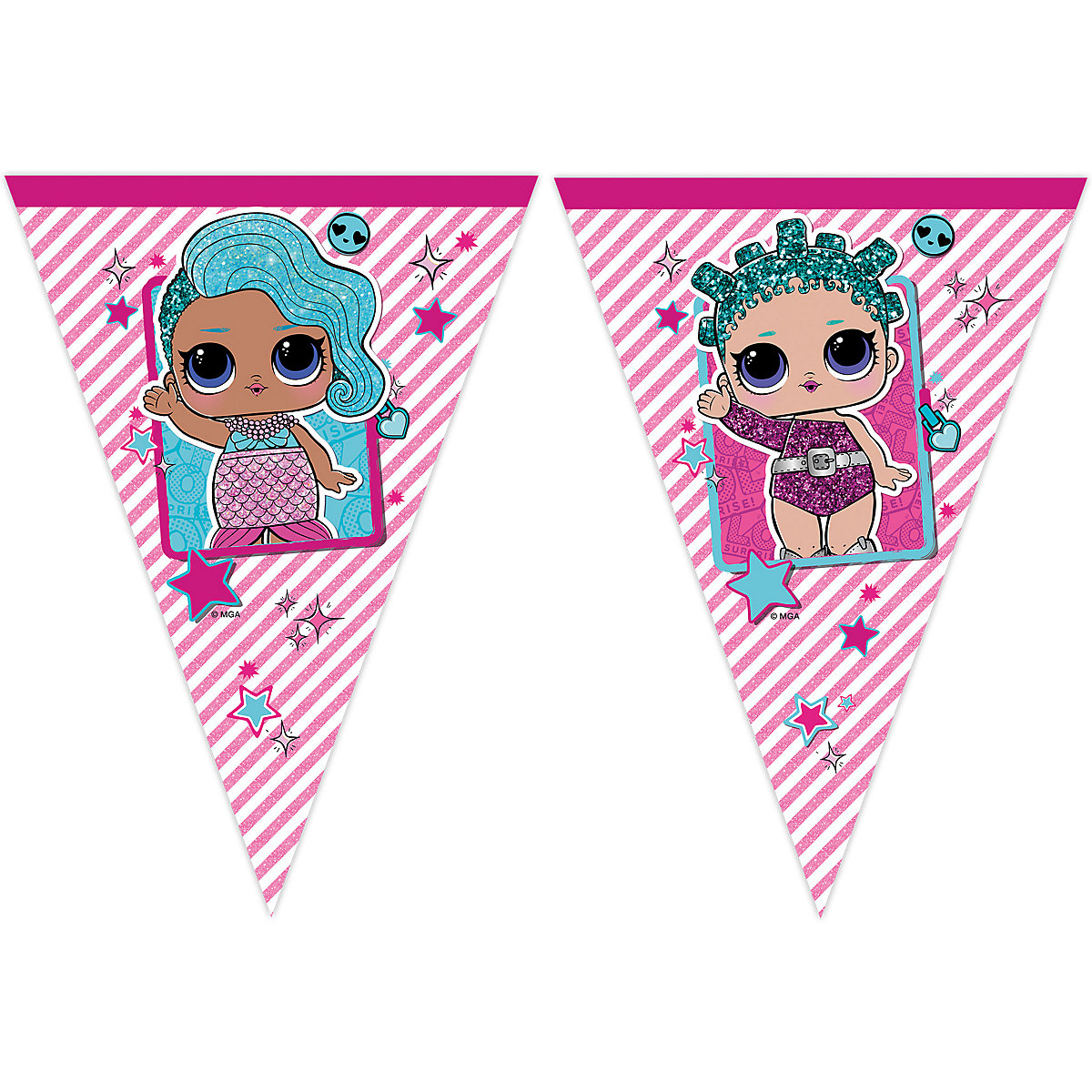 Girlande Wimpelkette L.O.L. Surprise!, 2,3 m
