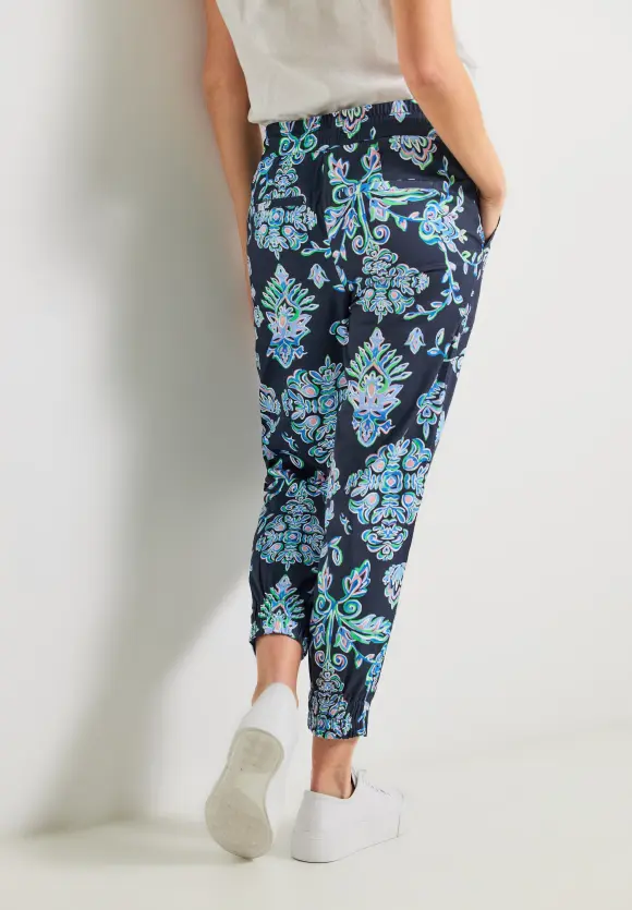 CECIL Casual Fit Hose mit Print