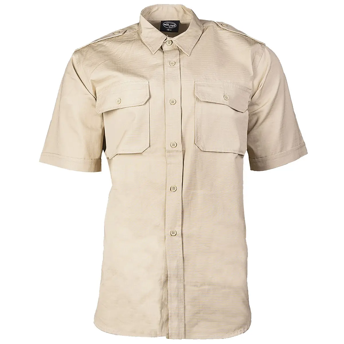 Tropenhemd kurzarm khaki